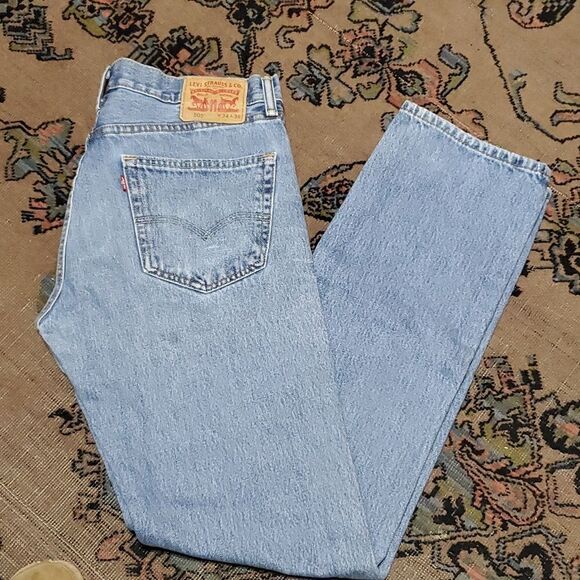 505 REGULAR FIT STRAIGHT LEG JEANS 34/36 - Picture 3 of 11